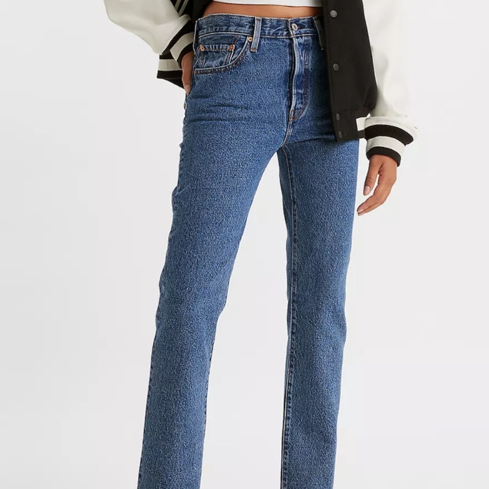 Levi’s 501 Medium Wash Straight Leg Jeans Size 29